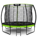 Trampolina Neo-Sport 374 cm / 12 ft z siatką wewnętrzną
