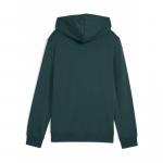 Młodzieżowa bluza z kapturem ESS z logo No. 1 PUMA Dark Myrtle Green