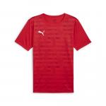 Męska koszulka z grafiką individualRISE PUMA Red