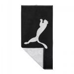 Ręcznik 70x140cm Puma Team Towel Large czarno-biały