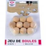 Boules buts naturel (10 sztuk)