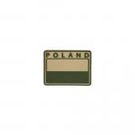 Emblemat patch flaga Polski