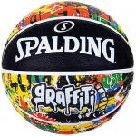 Piłka do koszykówki, Spalding Graffiti Ball 84372Z, rozmiar: 7