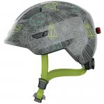 Dziecięcy kask rekreacyjny „Smiley 3.0 LED” szary space
