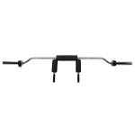 Gryf olimpijski łamany 2300 mm GOL320 + zaciski LOCK JAW BLACK HMS