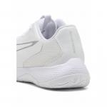 Młodzieżowe buty do piłki ręcznej Accelerate 4 PUMA White Silver Metallic