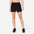 Spodenki fitness cardio damskie Domyos 2 w 1