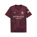 Męska trzecia koszulka Manchester City 24/25 PUMA Dark Jasper Red