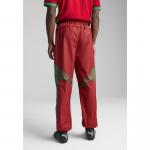 Męskie tkane spodnie przedmeczowe Maroko PUMA Intense Red Archive Green