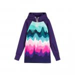 Bluza outdoorowa z kapturem damska DEEP TRIP Aquafresh softshell