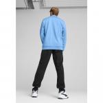 Męski dres inspirowany koszykówką z poliestru PUMA Team Light Blue