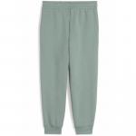 Dziecięce polarowe spodnie dresowe ESS z logo No. 1 PUMA Green Moon