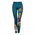 Legginsy sportowe damskie DEEP TRIP Garden