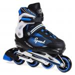 Rolki regulowane Smj Sport 090A niebieskie ABEC-7