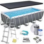 Basen stelażowy ogrodowy 488x244x122 cm Bestway 56670