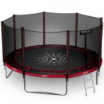 Trampolina ogrodowa z siatką zewnętrzną Neo-Sport 374cm 12ft