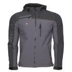 Kurtka wędkarska Taimen Arigiin softshell - Ciemnoszara