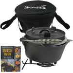 Żeliwny garnek kociołek kempingowy Dutch Oven Flame Master 7,1 L