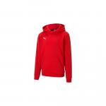 Bluza dla dzieci Puma teamGOAL 23 Casuals Hoody Jr czerwona