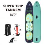 Deska SUP wieloosobowa Aqua Marina Super Trip Tandem 14\' (427cm) 2022