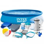 Basen rozporowy do ogrodu Intex 396 x 84 cm 15w1