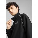 Męski dres z tkaniny z wypustką PUMA Black