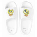 Real Madryt klapki junior beach pool flip flops white EVA białe