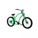 Rower miejski męski Grand Chopper Exotic Green 7B z hamulcem tarczowym