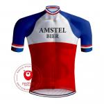 Vintage Cycling Jersey Amstel Bier - Redted