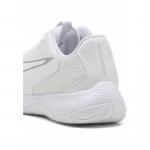 Młodzieżowe buty do piłki ręcznej Accelerate 4 PUMA White Silver Metallic