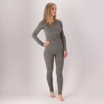 Spodnie termoaktywne damskie - Multi Grey - 2 sztuki - Odzież termoaktywna