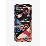 Chusta wielofunkcyjna Buff Original Ecostretch 29 Festiwal Górski black/orange