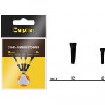 Stopery Gumowe Stożkowe Delphin Cone 8 Mm