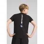 Młodzieżowa koszulka BMW M Motorsport ESS+ z logo PUMA Black