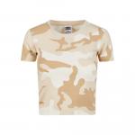 T-shirt Damski Camo Cropped