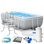 Basen stelażowy do ogrodu Intex 300 x 175 x 80 cm zestaw 9w1
