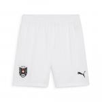 Męska replika spodenek piłkarskich reprezentacji Austrii PUMA White Black