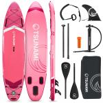 Deska SUP PRO stand up paddle pompowana do pływania all-round TSUNAMI T10 350 cm