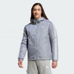 Kurtka Essentials 3-Stripes Insulated Hooded