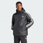 Kurtka Essentials 3-Stripes Insulated Hooded