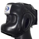 Kask Bokserski Fairtex HG4 z Ochroną Nosa Czarny M