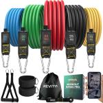 Gumy do ćwiczeń Workout Bands Zestaw 5 gum oporowych + Plan Treningowy