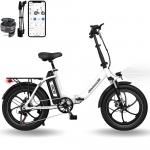 Rower elektryczny składany dla dorosłych 20\'\' E-Bike 36V 15,6Ah - RCB RK6