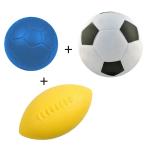 Zestaw dynamicznych balonów piankowych odkrycie Sporti Francja (x3)