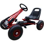 Gokart Enero z regulowanym siedziskiem i gumowymi oponami