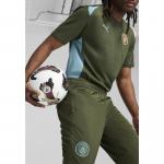 Męskie spodnie treningowe Manchester City PUMA Myrtle Bold Blue Green