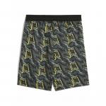 Młodzieżowe tkane szorty Essentials PUMA Black