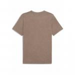 Męska koszulka z efektem sprania PUMA Class PUMA Totally Taupe Brown