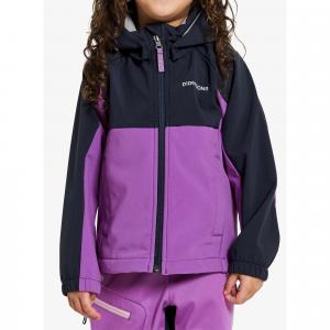 Kurtka dziecięca Didriksons Troel Jacket 4 - tulip purple 140 cm