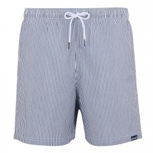 Męskie Spodenki Kąpielowe Loras Stripe Seersucker
